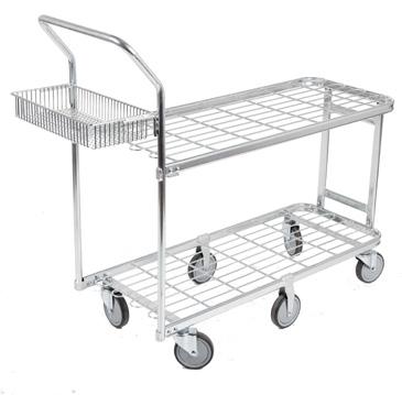 111118 - röd med 2 rörliga och 2 fasta hjul RULLBORD MED 2 ELLER 3