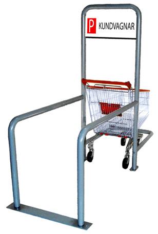 lämnas i vilken rad. Kundvagnen utrustas med motsvarande dekal på handtag.