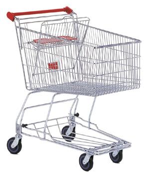 Dessa kundvagnar håller en mycket hög kvalité, har bra hållbarhet och ergonomi.