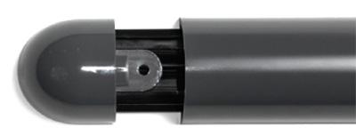 3658mm Snap-On-Ändkappa Snap-On-Ytterhörn 90 Färger: Svart, grå Art.nr. Varupaket 59