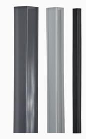 Material: PVC Systemet CartGuard Vertical består av Top-stycke i längder på 2438mm Bas-stycke i längder på 2438mm Snap-On-Ändkappa Färg: