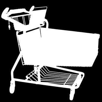 321034 - zink Art.nr. 321031 - röd Art.nr. 321033 - svart COMPACT 80 L Nyutvecklad vagn med kompakta mått och mycket kort stackning.