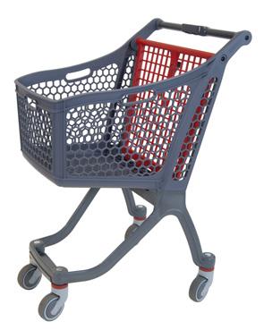 Kundvagnar Vagnar i vår Polycart-serie är tystgående och säkra lättviktare som är väldigt bekväma för kunderna att använda, vilket gör att kunderna stannar längre i