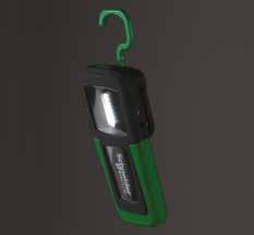 till 180 > Stark magnet > Vridbar, robust krok > Klämma för bälte eller ficka > Bekvämt, ergonomiskt grepp Thorsman Mini 1.5 LED Art.