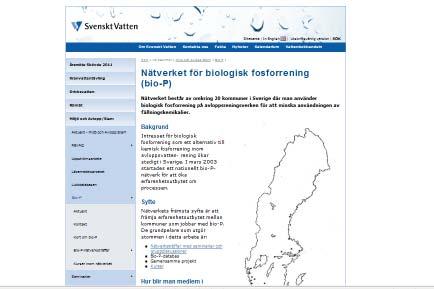 2004 Hemsidan för Bio P nätverket
