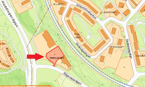 Sida 3 (7) Bild 2: Lokalisering av projektområdet. St1 Sverige AB är ett energiföretag som huvudsakligen producerar och säljer drivmedel. Bolaget har inte fått några markanvisningar de senaste 5 åren.