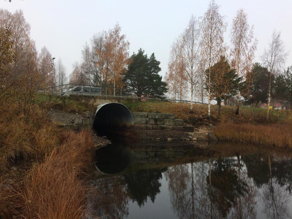 Vattenverksamhet Renovering av rörbron vid Grovan Förlängning av trumma vid Kläppa kanal