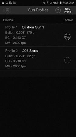 Din KILO bör dyka upp i listan under KILO-ikonen och "Select Device"
