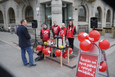 hashtaggarna #hungerdagen #nälkäpäivä #frkaboland Finlands Röda Kors