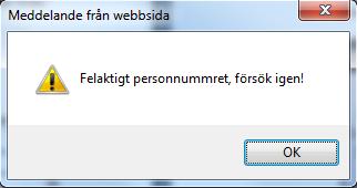 Fråga 1 Personuppgifter På fråga 1 fyller du i personuppgifter för person 1 och 2. Du kan inte redigera personuppgifterna efter att du har sparat kartläggningsärende.