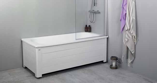NORO GRAND HÖGER NORO Grand Stabilt och modernt badkar med generös plats för bad och