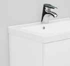 fristående handfat Högt Solid surface marmor Svart