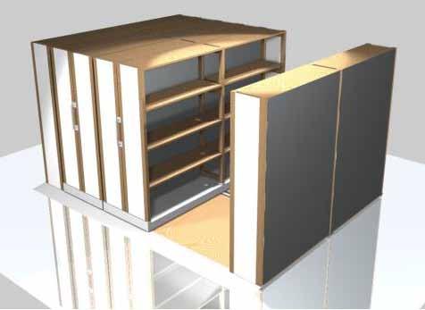Anbudsområde D - möbler för arkiv D1 - Lundia stål kompaktarkiv