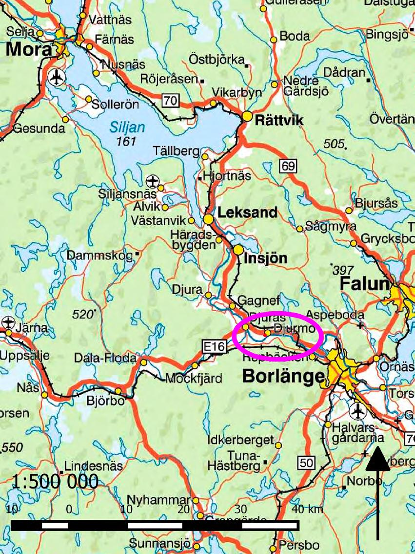 Illustration 1. Översiktskarta.