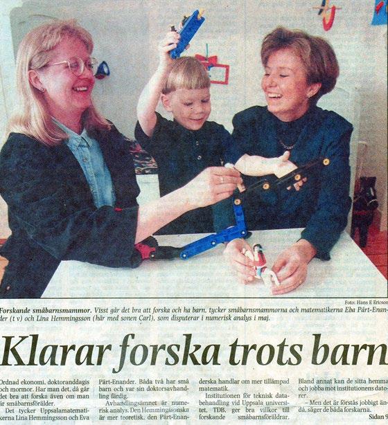 Beräkningsvetenskap Från UNT:s förstasida den 3 maj 1995 Pågående och framtida forskning Trots datorernas utveckling uppstår det ständigt nya utmaningar när det gäller utveckling av beräkningsmetodik.