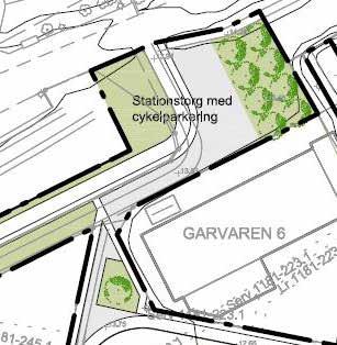 Illustration Allmän platsmark Det planeras flera allmäna platser för sociala aktiviteter. Somliga ytor klipps och upplåts för bollspel, hundrastning och picknick med mera.