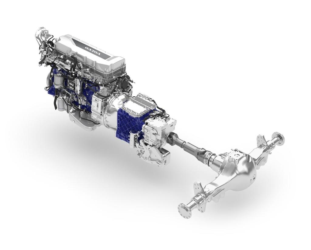 DRIVLINA volvoeffekten Vår bränslesnåla D11K-motor finns med upp till 460 hk och 2 200 Nm vridmoment.
