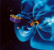 3.4 Rymdplasmafysik Programansvarig: prof. Mats André Programmet Rymdplasmafysik utför mätningar med instrument ombord på satelliter och rymdsonder.