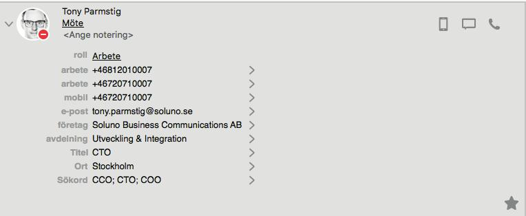 1 Här hittar du MiTeam Du hittar ditt MiTeam i din Softphone genom att klicka på MiTeam-ikonen. Du kan även nå MiTeams chattfunktion direkt från din kollegas kontaktkort.