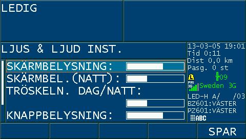 Tillägg för resa Det finns möjlighet att lägga upp vissa fasta tillägg i taxametern, t.ex. Remote Arlanda eller Öresundsbroavgiften.