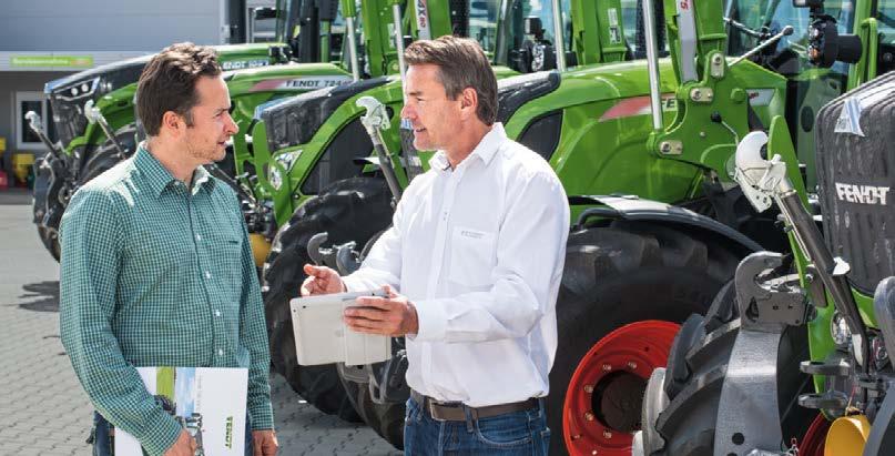 FENDT SERVICES Arbeta i trygg förvissning om att din maskin kommer att vara redo imorgon också.