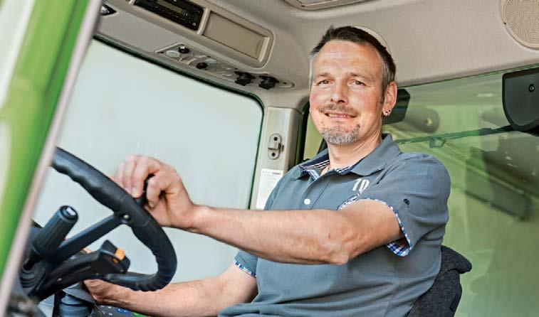 genomtänkta och ergonomiskt placerade komponenter. Alla reglage är enkla att nå.