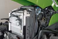 Den maximala motoreffekten hos Fendt 300 Vario sträcker sig från 113 hk till 143 hk, med en toppfart på 40 km/h.
