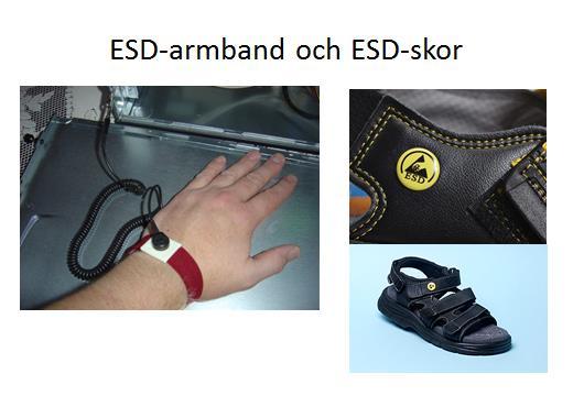 ESD ElektroStatic Discharge (elektrostatisk urladdning) är oftast en  trestegsprocess: - PDF Gratis nedladdning