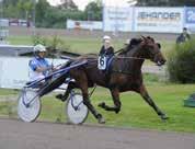 000 kronor till uppfödaren, ägaren och tränaren Niclas Björklund i Heby. Järvsö Gisela ser mycket fin ut för dagen. Tredje raka segern och på ett övertygande sätt.