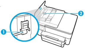 Så här rengör du valsarna eller separationsdynan VARNING: Innan du rengör skrivaren stänger du av den genom att trycka på (knappen Ström) och drar ut strömsladden ur eluttaget. 1.