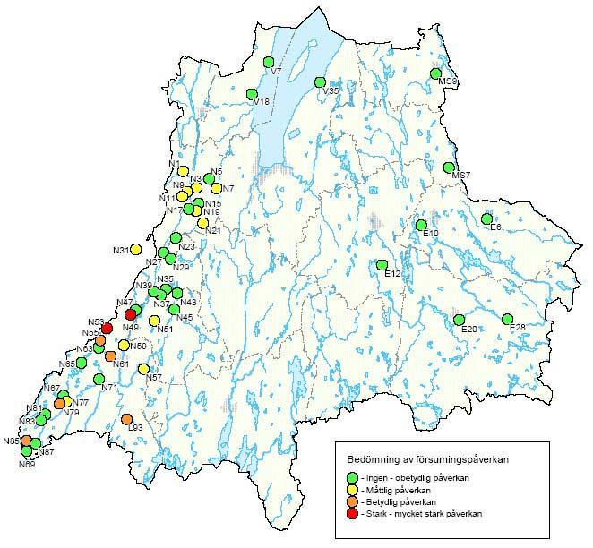 24 FÖRSURNING OCH KALKNING I JÖNKÖPINGS LÄN VERKSAMHETSBERÄTTELSE 2006 L93 Segerstadsån, L.