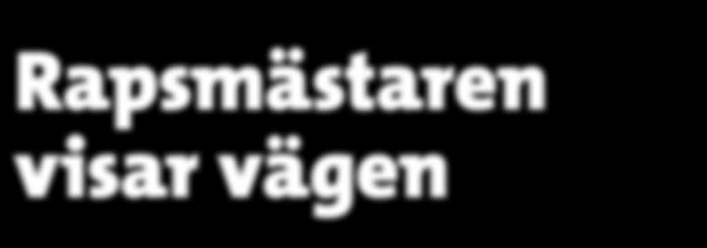 Sorten betydde mycket, lagom kväve var bäst men växtskyddet avgjorde inte det var några av slutsatserna. Text & foto: Hans Jonsson, Svensk Frötidning Ingen har väl kunnat missa tävlingen Rapsmästaren.