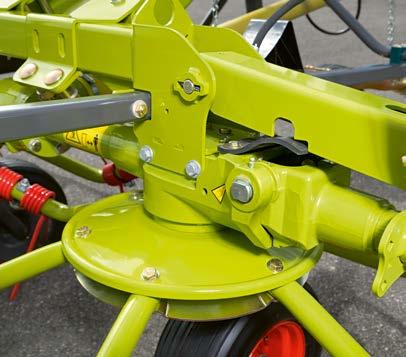 Stabilt ramverk i transportchassit.