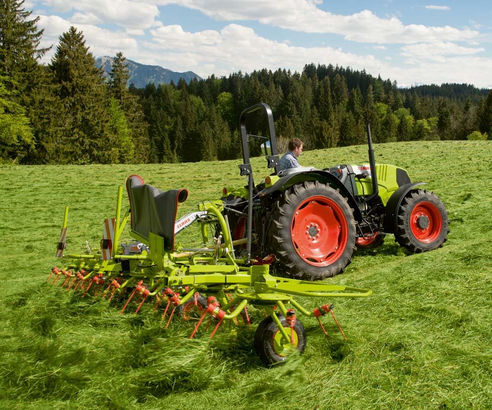 "Var god vänd" så enkelt! VOLTO 80 / 60 Optimalt materialflöde.
