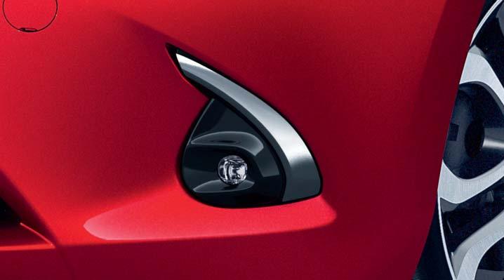automatiskt Mörktonat glas LED-dimljus Slutrörsdetalj