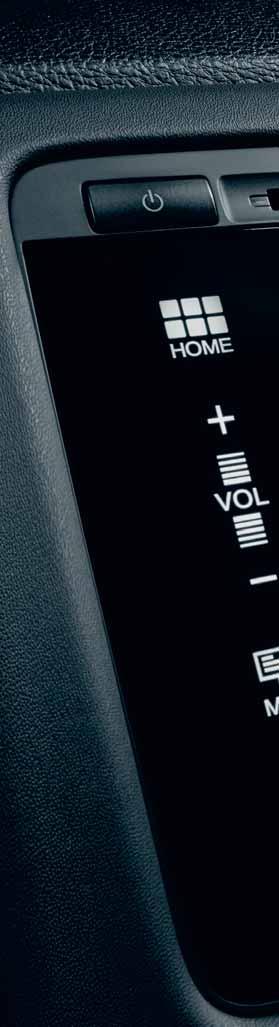 HONDA CONNECT HR-V har det nya Honda CONNECT ljud- och informationssystemet* som håller dig uppkopplad med allt du uppskattar här i livet, såsom din musik och dina vänner.