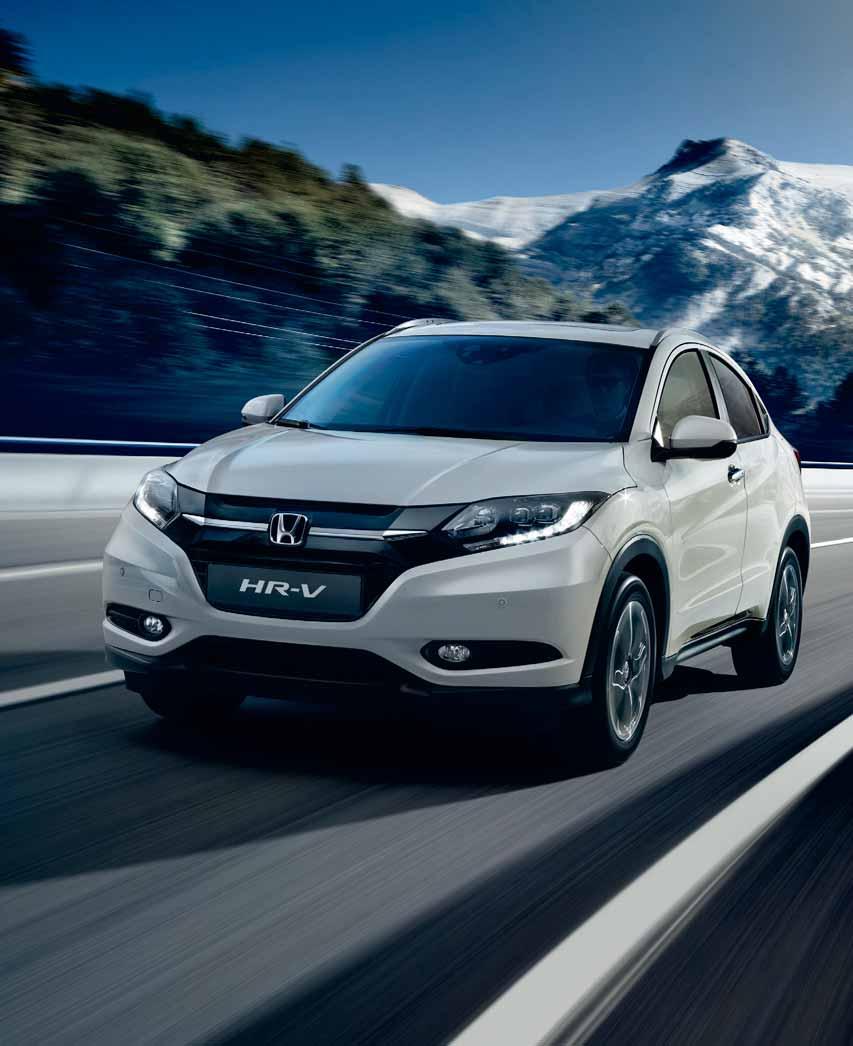 Modellen som visas är HR-V 1.