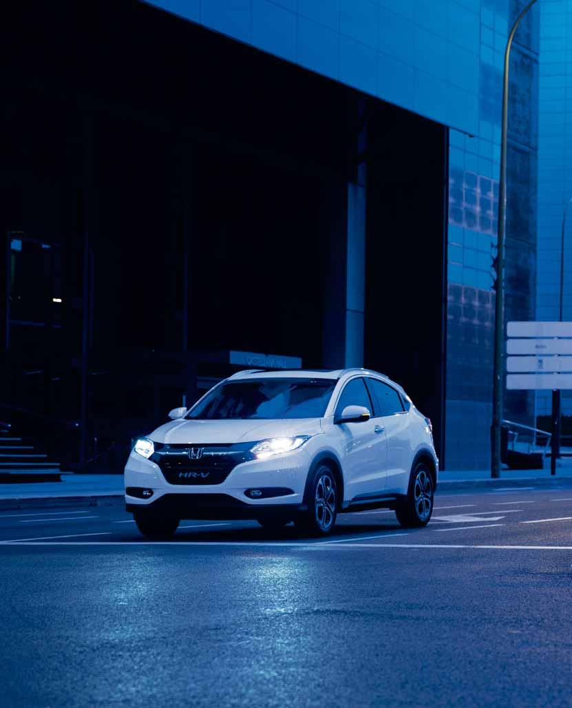 Modellen som visas är HR-V 1.