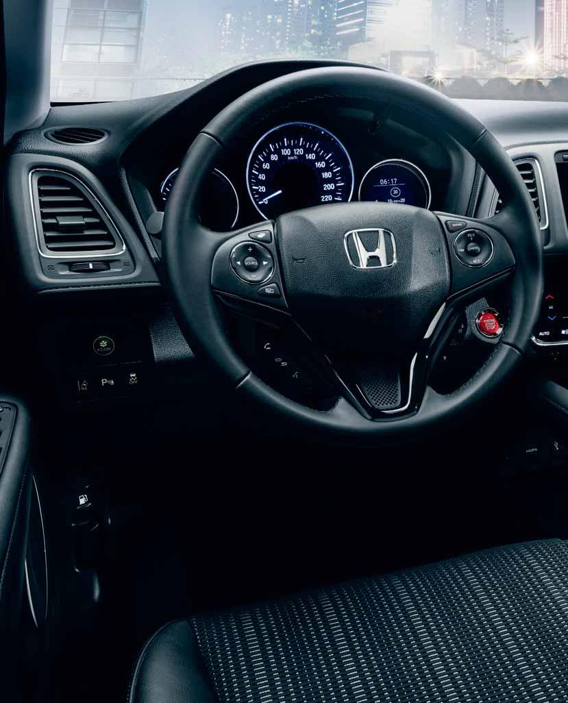 Modellen som visas är HR-V 1.