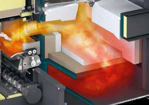 VIKTIGA PRODUKTEGENSKAPER KOMBIPANNA SH-TWIN II Perfekt kombination Med TWIN kombinerar du fördelarna hos en vedpanna med dem hos en pelletspanna.