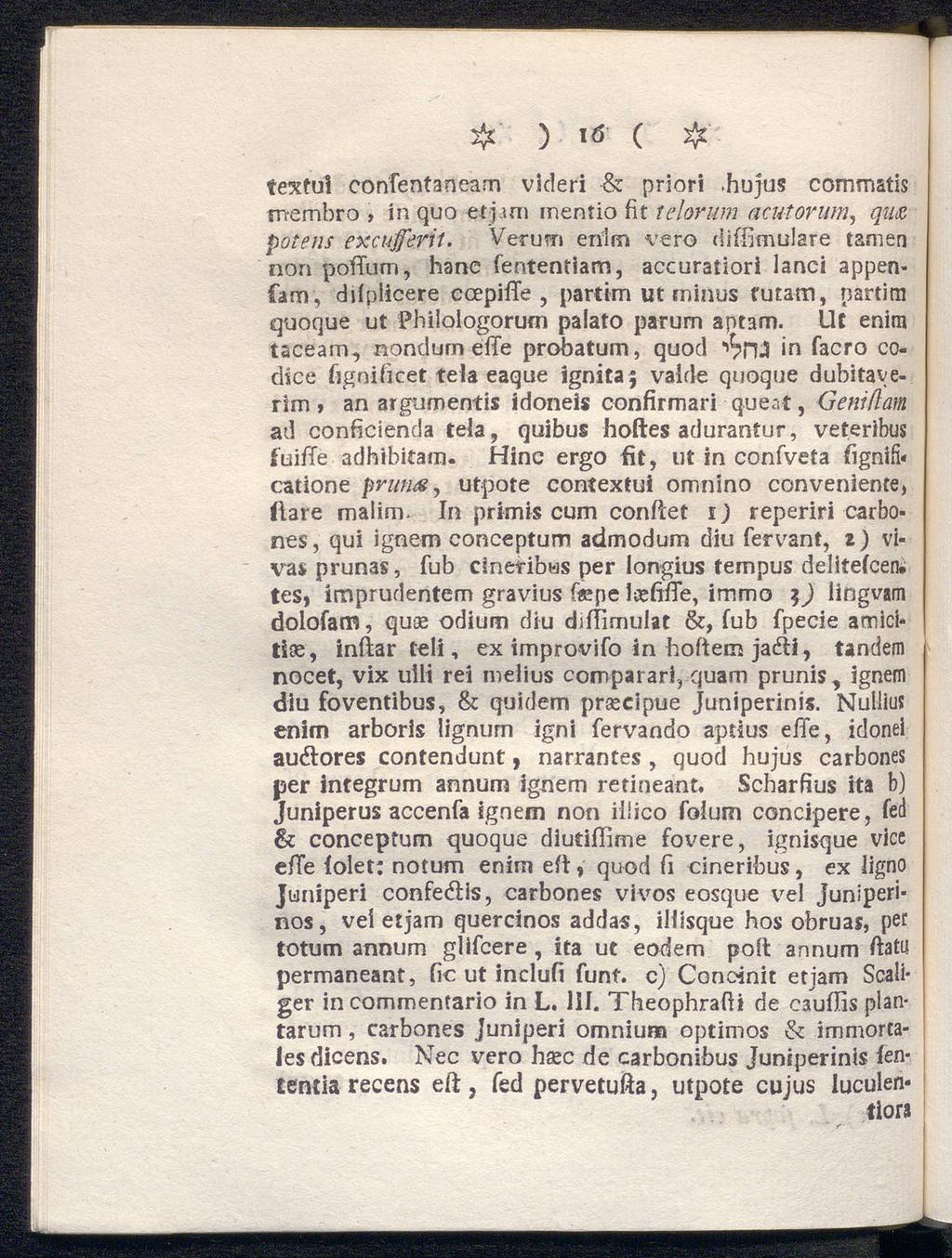 sjs ) 16 ( fextu! confentaneam vkleri & priori.hujus commatis membro, in quo etjam mentio fit t clorum acutorum, quß potens excujferit.