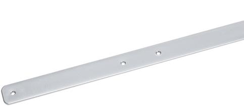 nr Utförande Längd Bredd Djup 340017001 Silver 456 40 4 Art.
