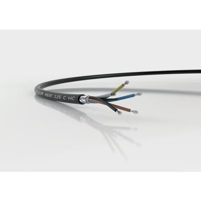 Tvärbundna kablar framställda med elektronstråleteknik för mer krävande applikationer - halogenfri skärmad styrkabel med GL-certifikat, särskild eldprestanda, IEC 60332-3, lämplig för +125 C Info