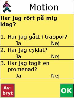 Sömnkvalitén kan också var ett bra beslutsunderlag för läkare/terapeut när det gäller medicineringen.