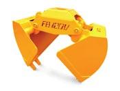 grab bucket Insatsskopa Bucket M22312 M22313 M22314 M22317 M22316 M22311