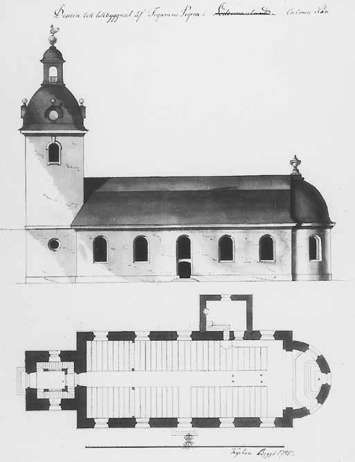 exempel är också ombyggnaden av Växjö domkyrka, där man på Brunius anmodan helt bortsåg från den bearbetning som ämbetets arkitekt Albert Törnqvist signerat.