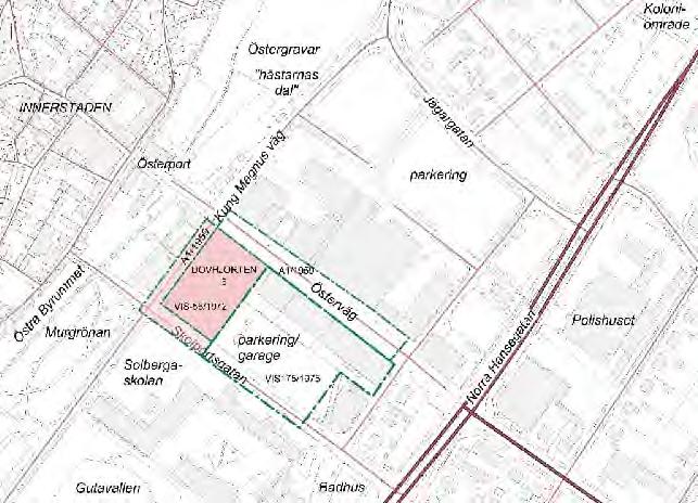 Region Gotland PLANBESKRIVNING SAMRÅD BN 2015/871 Visby Dovhjorten 6 m fl 2017-05-03 PLANDATA Översiktskarta samt översikt av gällande detaljplaner kring nuvarande planförslag Lägesbestämning Området