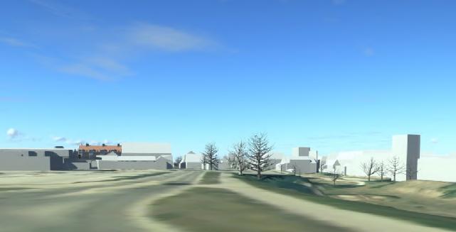 Region Gotland PLANBESKRIVNING SAMRÅD BN 2015/871 Visby Dovhjorten 6 m fl 2017-05-03 Ambitionen med planförslaget är att stärka Österväg som stråk och att ny bebyggelse inordnas i den brokighet som