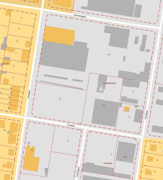 Detaljplan för Fiskmåsen 13 m.fl.