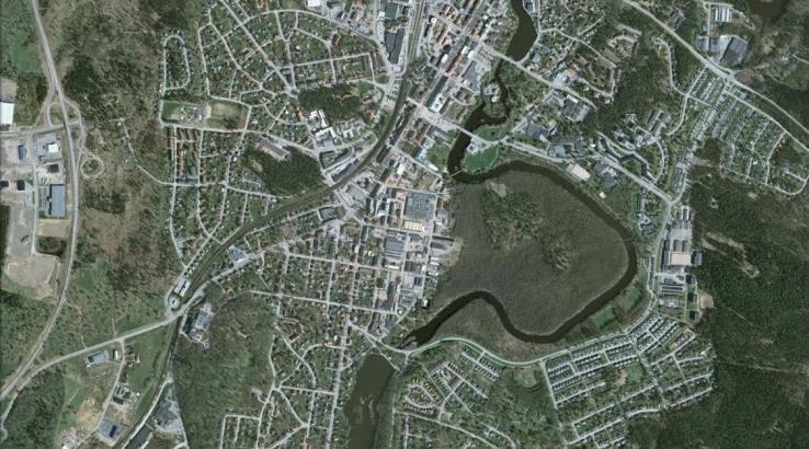 6 Planeringsförutsättningar 6.1 Läge och avgränsning Kvarteret Fiskmåsen ligger precis söder om stadskärnan i ett industriområde.